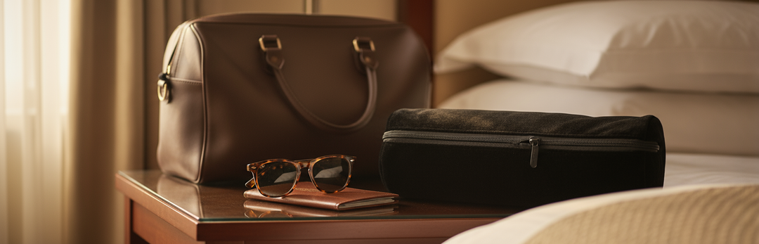 Watch Travel Roll - Black Velvet Lifestyle