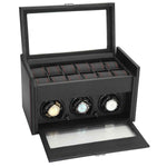 Load image into Gallery viewer, Diplomat Modena Watch Winder - Racing-Inspired Carbon Fiber Design
