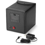 Load image into Gallery viewer, Diplomat Black Leather Watch Winder - Luxurious Single Watch Storage
