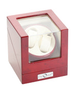 Load image into Gallery viewer, Diplomat Rosewood Double Watch Winder - Watch Box Co. - 2
