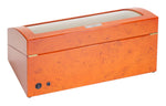 Load image into Gallery viewer, Diplomat Burl Wood Six Watch Winder - Watch Box Co. - 3
