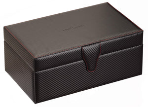 Diplomat 10 Carbon Fiber Watch Box With Watch Tool Kit - Watch Box Co. - 3