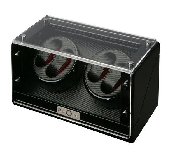 Diplomat Race Edition Four Watch Winder - Watch Box Co. - 1