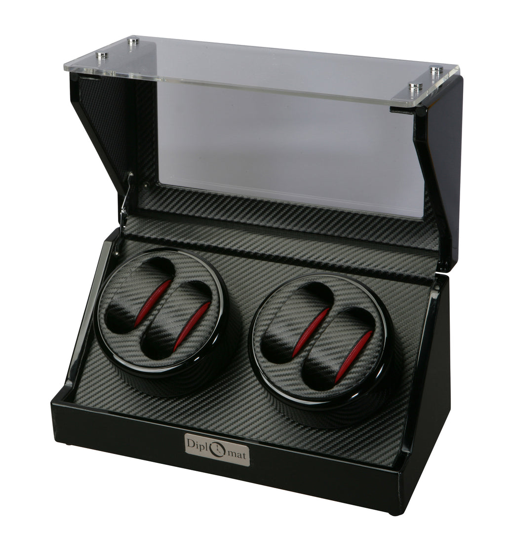 Diplomat Race Edition Four Watch Winder - Watch Box Co. - 2