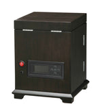 Load image into Gallery viewer, Volta Rustic Brown Watch Winder with Storage for Elegant Timepiece Care
