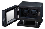Load image into Gallery viewer, Volta Carbon Fiber Watch Winder for Automatic Watches - Double Model
