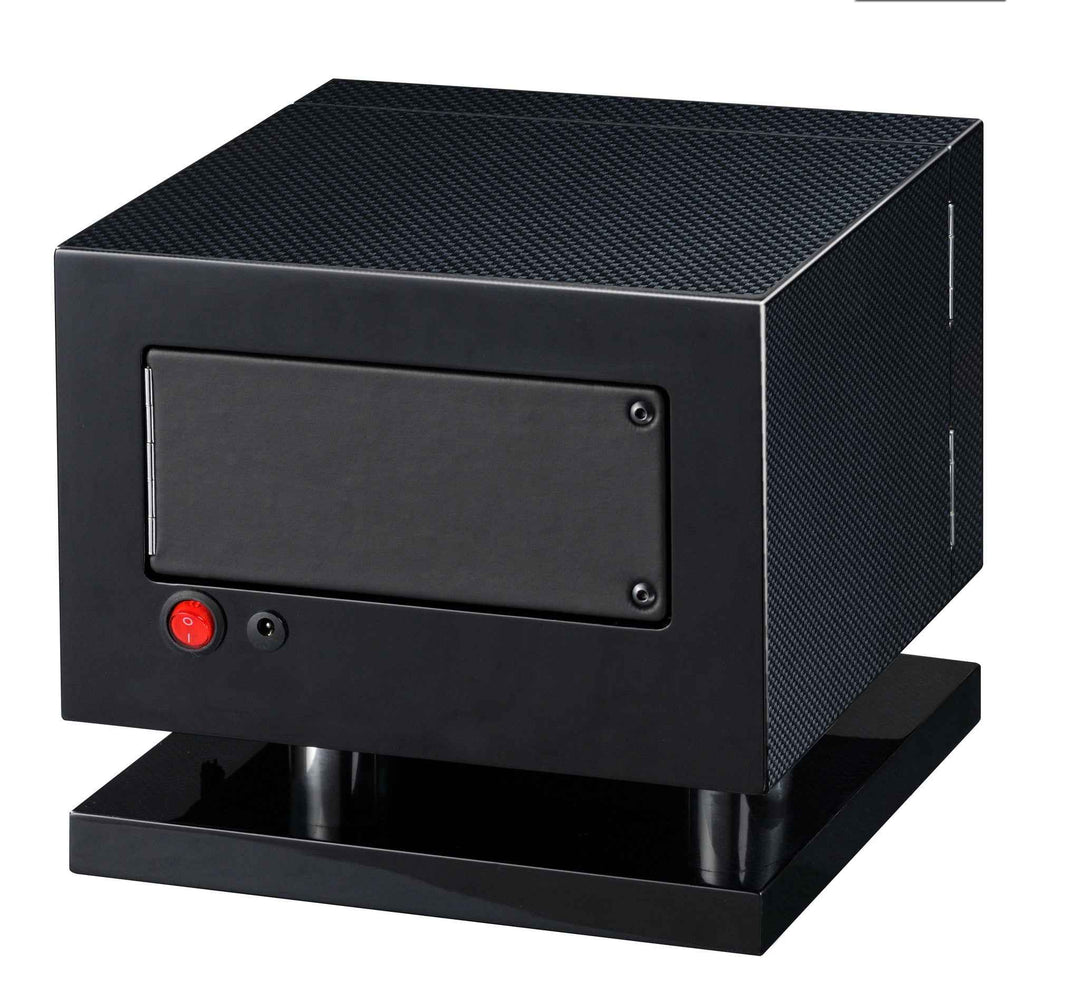 Volta Carbon Fiber Watch Winder for Automatic Watches - Double Model