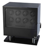 Load image into Gallery viewer, Volta Watch Winder 8-Piece Signature Series in High Gloss Carbon Fiber Finish
