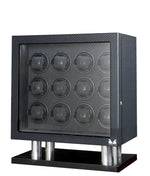 Load image into Gallery viewer, Volta Carbon Fiber 12 Watch Winder - Watch Box Co. - 1
