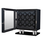 Load image into Gallery viewer, Volta Carbon Fiber 12 Watch Winder - Watch Box Co. - 2
