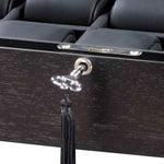 Load image into Gallery viewer, Volta 10-Piece Rustic Wood Watch Case in Brown
