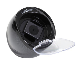 Diplomat Carbon Fiber Single Watch Winder - Watch Box Co. - 2