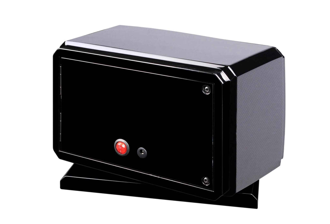 Volta Carbon Fiber Watch Winder with Rotating Base for Automatic Watches