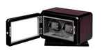 Load image into Gallery viewer, Volta Dark Rosewood Double Watch Winder with Rotation Base - Watch Box Co. - 2