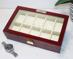Load image into Gallery viewer, (10) Diplomat RoseWood Watch Box - Watch Box Co. - 3
