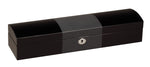 Load image into Gallery viewer, Diplomat 8 Piano Black Wood Watch Box With Carbon Fiber Accent Trim - Watch Box Co. - 2
